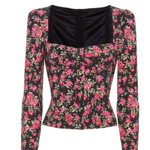 Dolce & Gabbana Floral printed top.